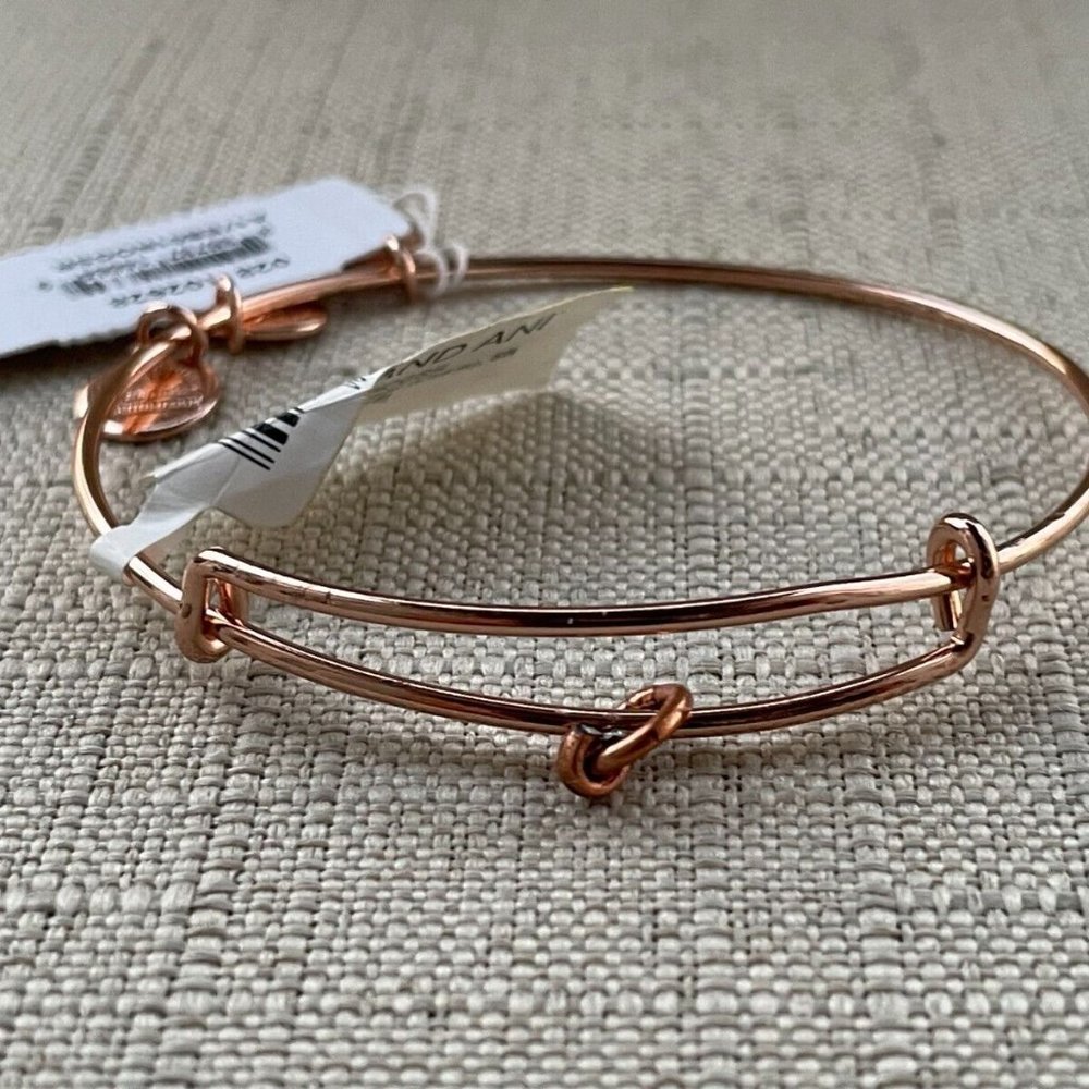 Alex And Ani Women Bracelet Gold Tone Fashion Wristband Jewelry New defect - Picture 7 of 7